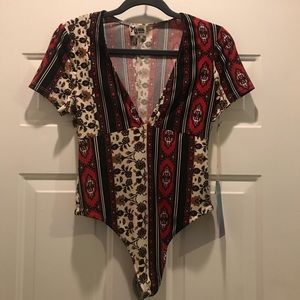 Show Me Your Mumu - Anderson Stripe bodysuit